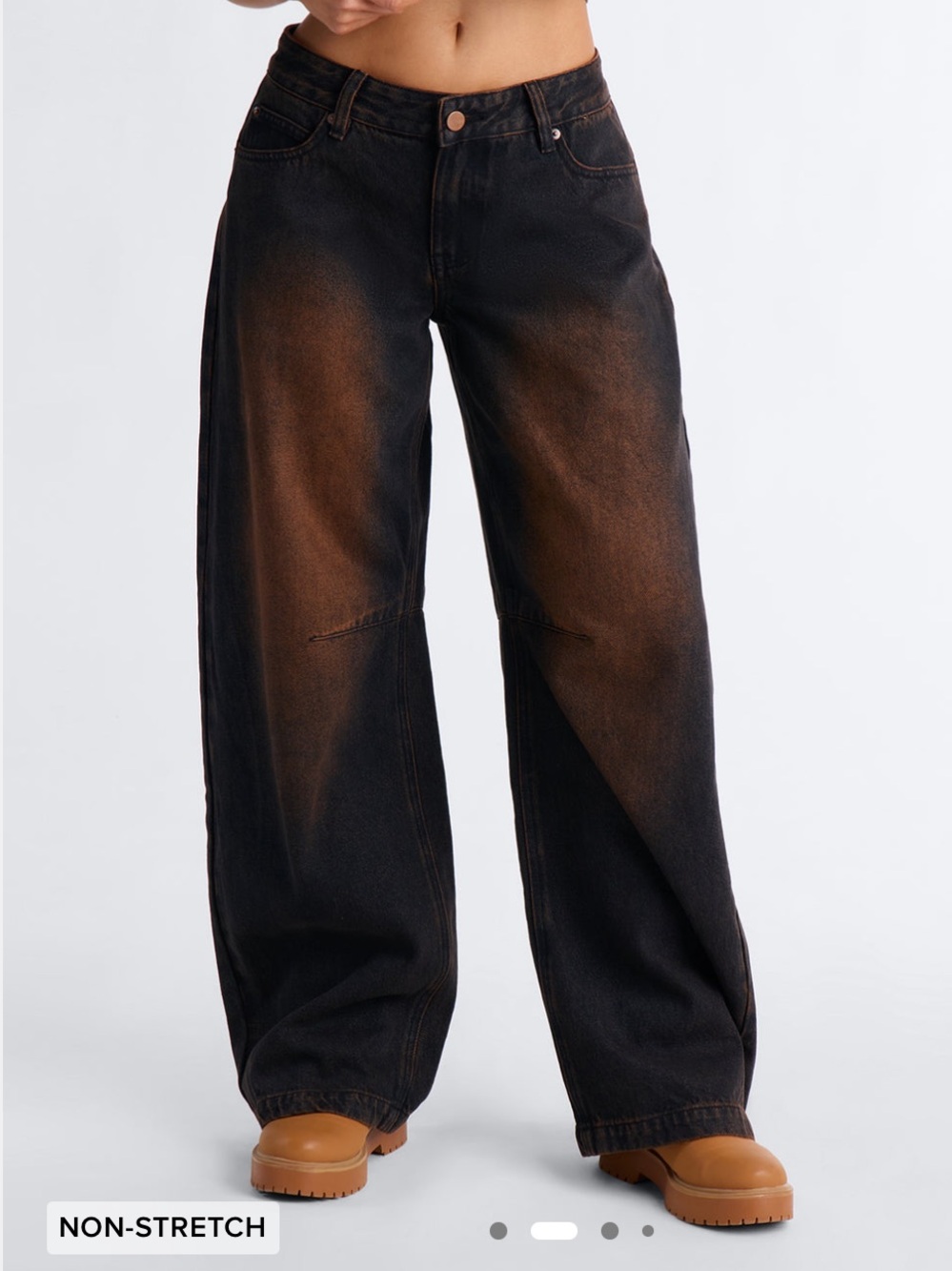 Fashion Nova Washed Black Relaxed Women’s Jeans